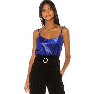 Blue sparkly bodysuit